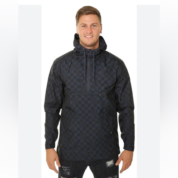Vans Other - VANS X Independent Anorak Windbreaker Pullover, Mens Large , Blue /  Checkered